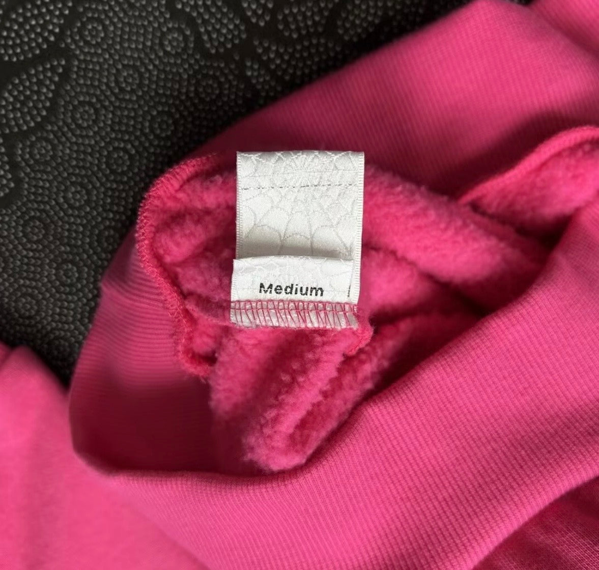 Pink Sp5der Web Rhinestone Hoodie -Unisex Streetwear